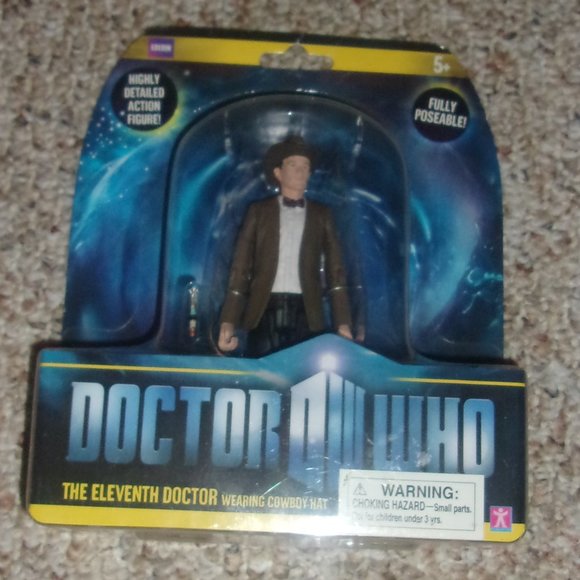 Dr Who The 11th Doctor wearing cowboy hat NIP - Picture 2 of 3